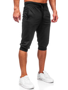 Pantaloni scurți de trening negri Bolf K10002