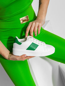 Pantofi sneakers  verde  dame Bolf 956