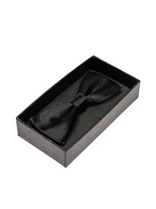 Papion elegant pentru bărbat negru Bolf M001