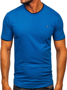 Tricou albastru Bolf 14316