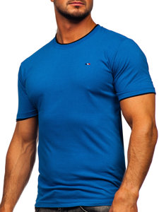 Tricou albastru Bolf 14316