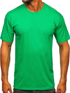 Tricou din bumbac verde Bolf B459