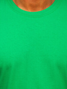 Tricou din bumbac verde Bolf B459