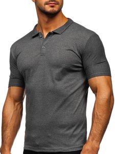 Tricou grafit polo Bolf GD02