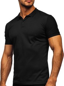 Tricou negru polo Bolf GD02