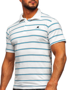 Tricou polo alb Bolf 14954