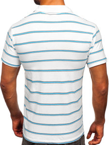 Tricou polo alb Bolf 14954