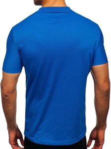 Tricou polo albastru-aprins Bolf GD02