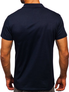 Tricou polo bleumarin pentru bărbați Bolf 8T80