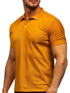 Tricou polo camel pentru barbati Bolf GD02