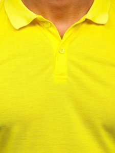 Tricou polo galben-neon Bolf GD02