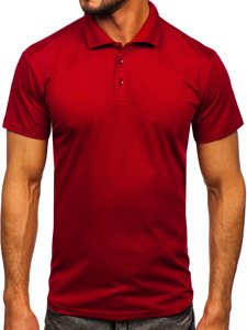 Tricou polo pentru bărbați Burgundy Bolf 8T80