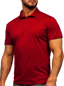 Tricou polo pentru bărbați Burgundy Bolf 8T80