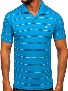 Tricou polo turcoaz Bolf 14954