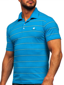 Tricou polo turcoaz Bolf 14954