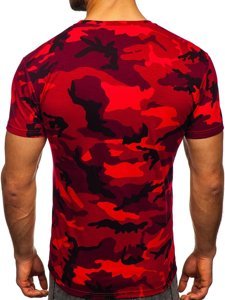 Tricou roșu army Bolf S807